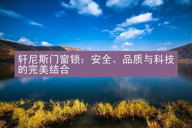 轩尼斯门窗锁：安全、品质与科技的完美结合